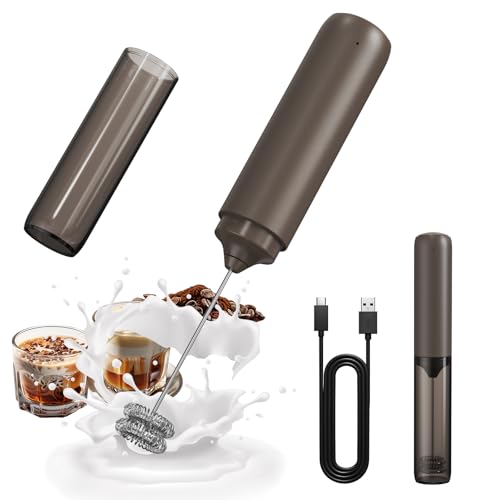 Portable Rechargeable Milk Frother Handheld