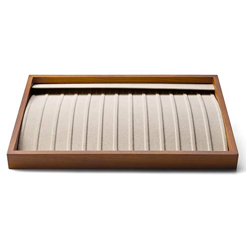 Wood 13 Grids Necklace