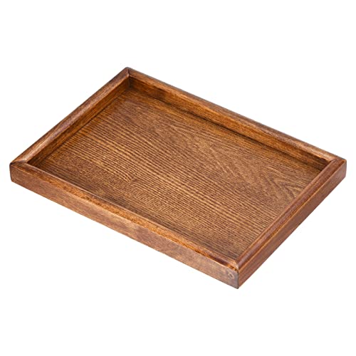 Wood Serving Tray 10x7 Inch Outer Base