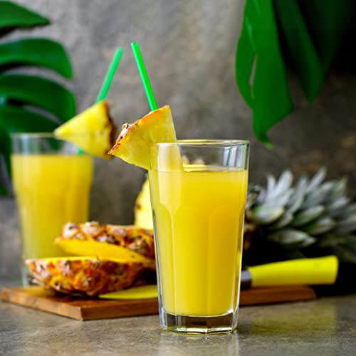 Tropical Drink Mango Pineapple Turmeric Honey Natural Refresher with Marigold Extract 12oz Great for Loaded Tea Bubble Tea (12 Ounce)