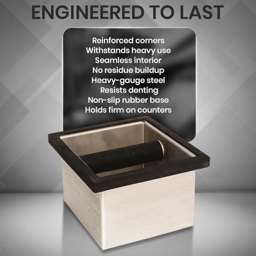 Espresso Grounds Knock Box