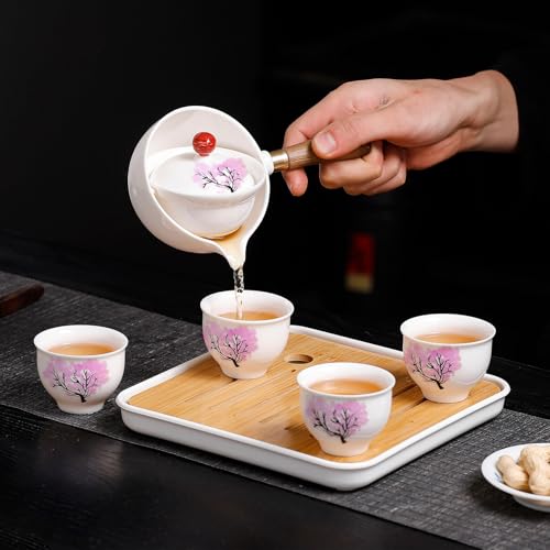 Japanese Tea Set Chinese Gongfu Tea Set (4 Count)
