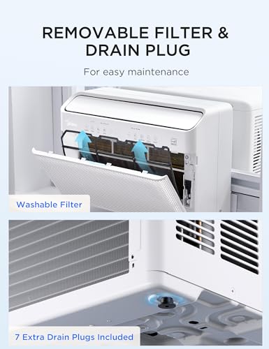 12 000 BTU U Shaped Smart Inverter Window Air Conditioner