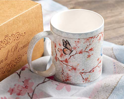 Coffee Mug with Handles Tea Cups (2 Count)