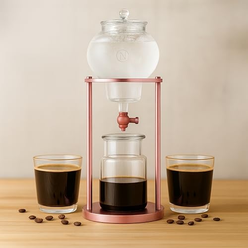Luxury Ice Cold Brew Dripper Coffee Maker in Stainless steel