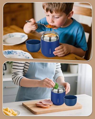 17oz Insulated Food Jar with Spoon
