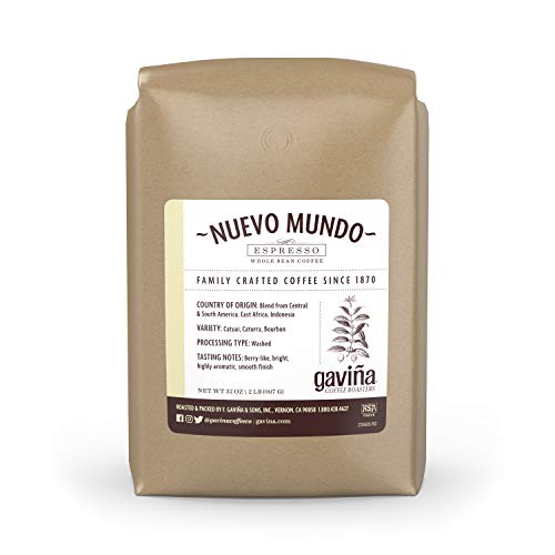 Nuevo Mundo Espresso Whole Bean Coffee (32 Ounce)