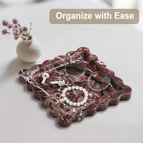 Natural Marble Vanity Tray