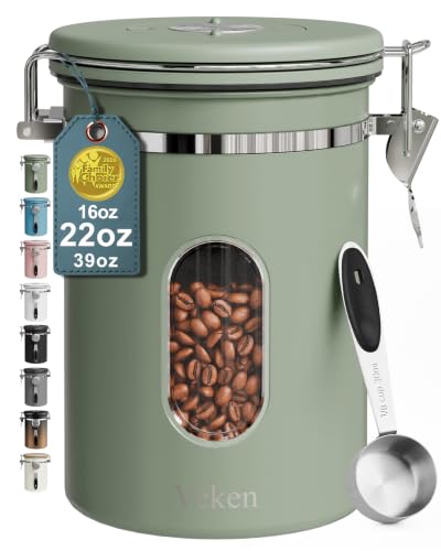 Coffee Canister with Window