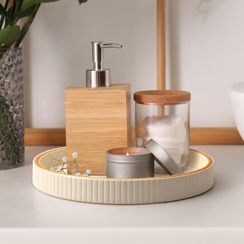 Leather Tray Desktop Storage Organizer