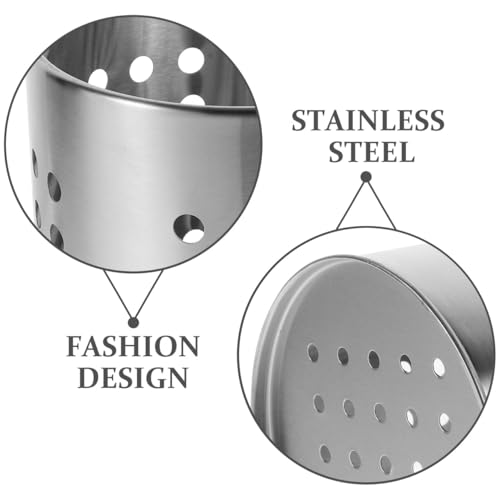 Stainless Steel Cutlery Holder Self