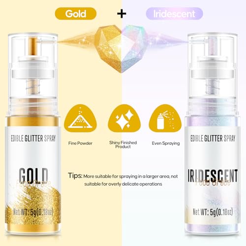 Edible Glitter Spray