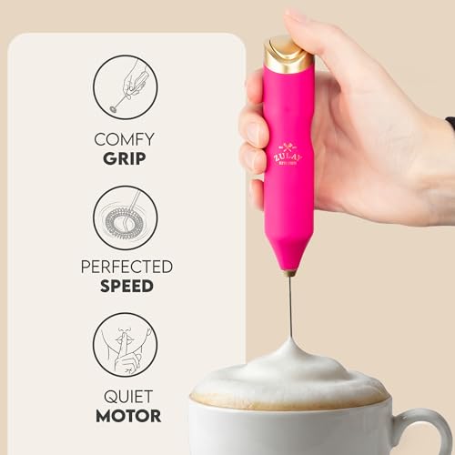 Powerful Frother Wand AA Batteries Included