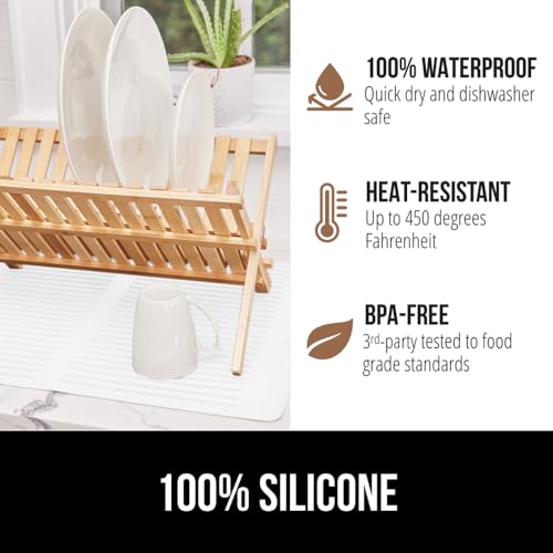 Patented BPA Free Silicone Dish Drying Mat