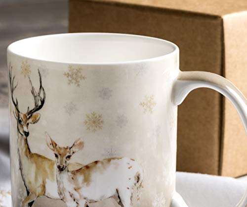 Coffee Mug with Handles Tea Cups