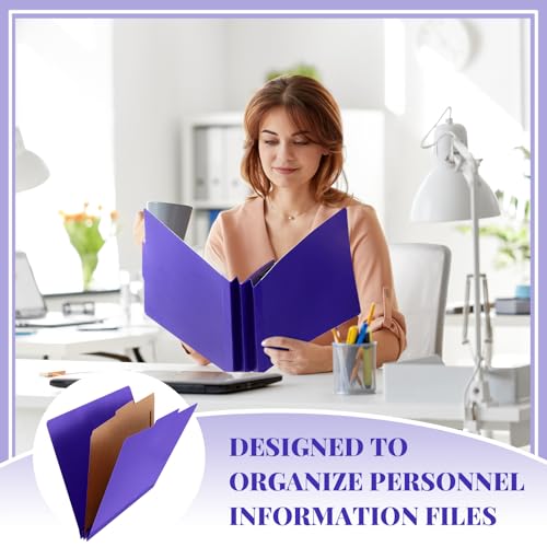 24 Pcs Classification Folder Letter Size
