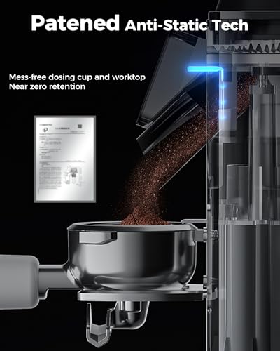 G1 40mm Conical Burr Coffee Grinder with 48 Grind Settings
