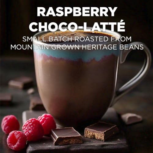 Raspberry Chocolate Flavored Coffee Pods (18 Count)