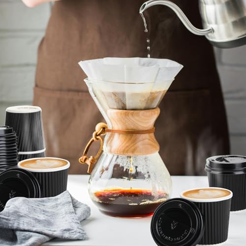 4oz Disposable Paper Espresso Cups (200 Count)