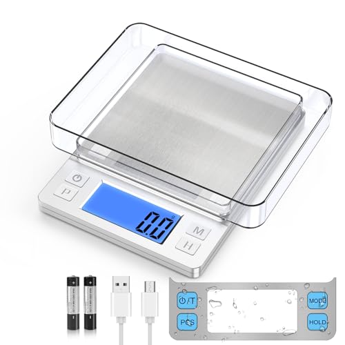 Upgraded Small Food Scale with 0.1 g