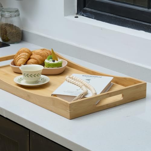 Bamboo Extra Large Ottoman Tray