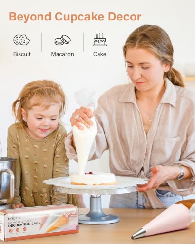 Piping Bags Disposable Pastry Icing Bags 16 Inch