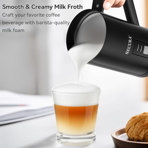 Milk Frother Automatic Hot & Cold Foam Maker