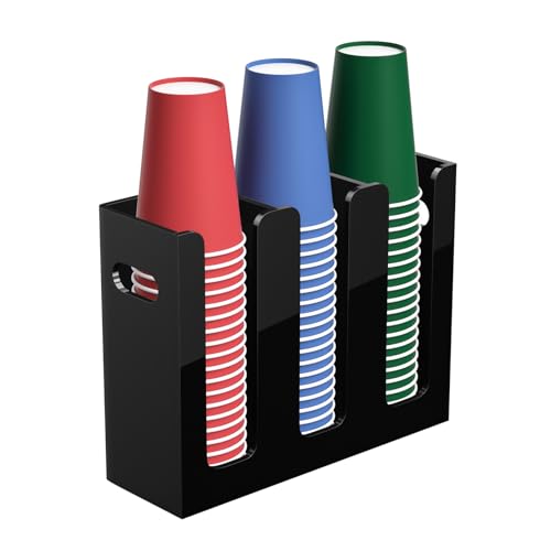 Disposable Coffee Cup Dispenser with Handles