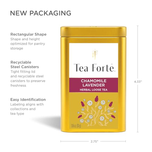 Chamomile Lavender Loose Leaf Tea Canister