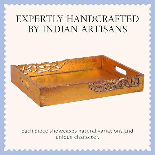 Flourish Mango Wood Serving Tray