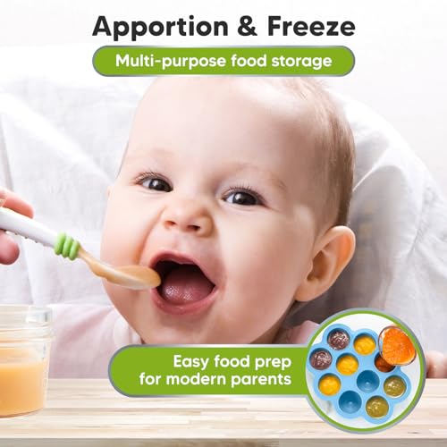 Silicone Food Freezer Trays with Lid
