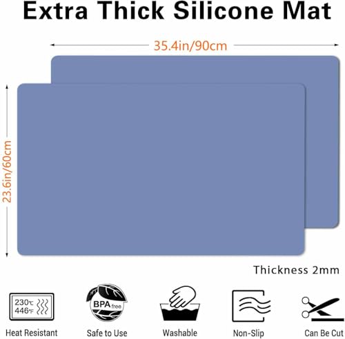 2 Pack Silicone Mats (2 Count)