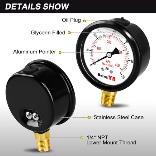 60 Psi 304 Stainless Steel