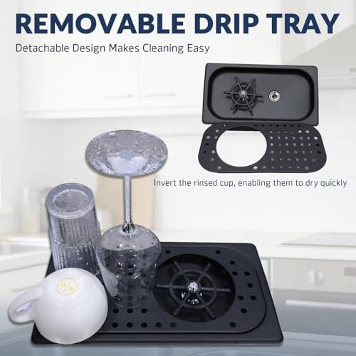 Glass Rinser Cup Cleaner for Sink