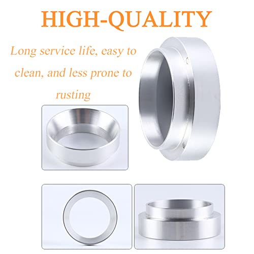 Espresso Dosing Funnel Precision Aluminum Alloy Coffee Dosing Ring Accessories Set for Portafilter Hands