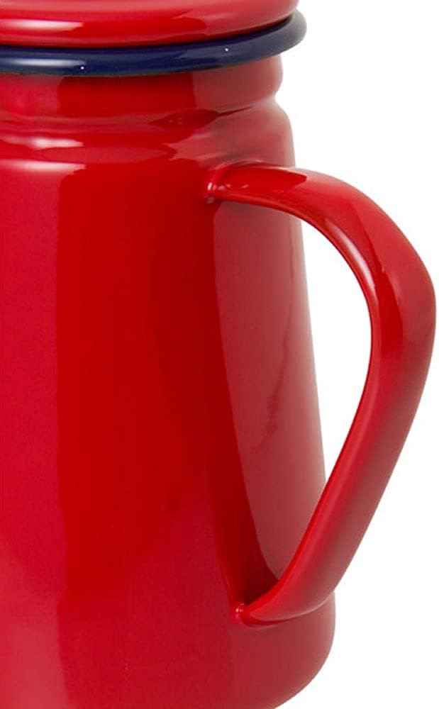 Grade Enamel Coffee Pot Pour Over Milk Water Jug Pitcher Barista Teapot Kettle For Gas Stove and Induction Cooker