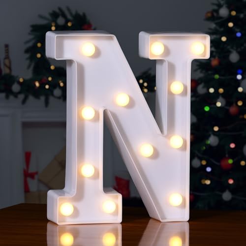 LED Letter Lights Sign Marquee Light Up Letters Sign for Night Light Wedding