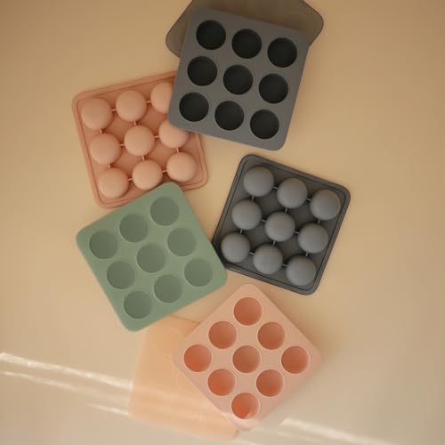 Silicone Baby Food Freezer Tray with Lid