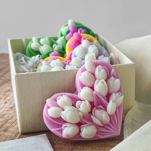 Tulip Flower Molds Flower Candle Resin Mold