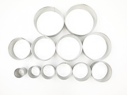 12 Piece Plain Round Pastry