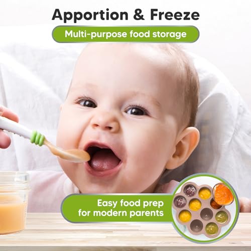 Silicone Food Freezer Trays with Lid
