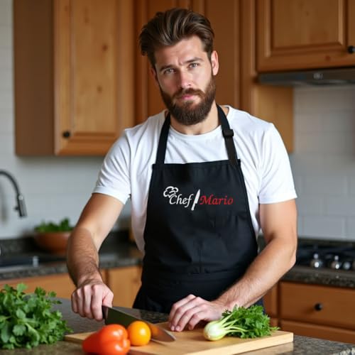 Personalized Chef Apron for Men