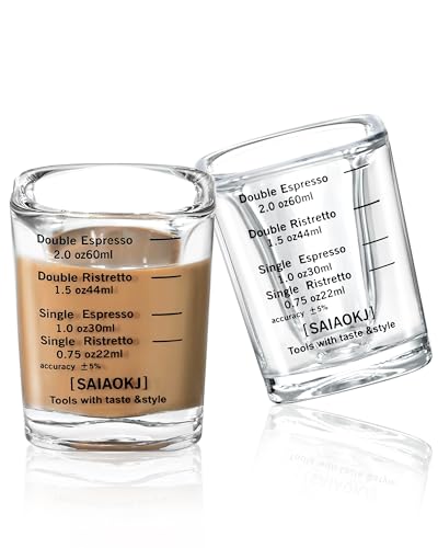 Shot Glass Measuring Cup Set (2 Count)