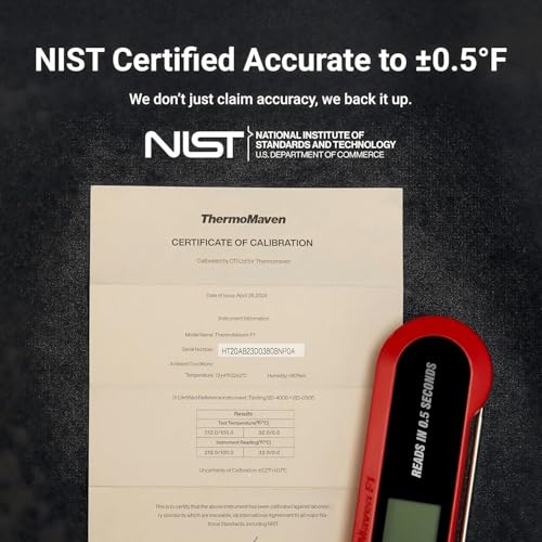 Professional 3X Faster 0.5sec Instant Read Meat Thermometer Digital
