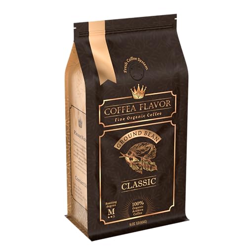 Organic Ground Coffee Medium Roast (16 Ounce)