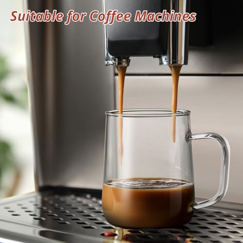 Glass Coffee Mugs (2 Count)