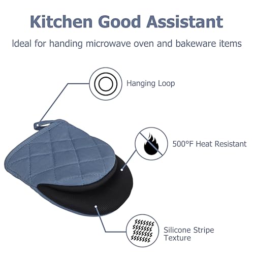 Oven Mitts and Pot Holders Set (4 Count)