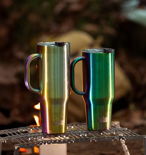 Beast 42 oz Tumbler with Handle Stainless Steel Vacuum Insulated Coffee Ice Cup Double Wall Travel Flask