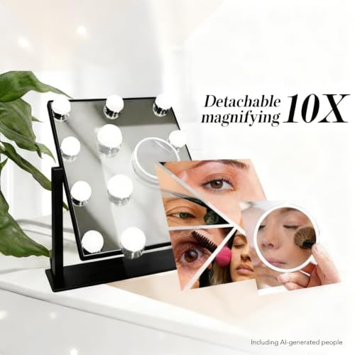 Makeup Vanity Mirror with Lights (9 Count)