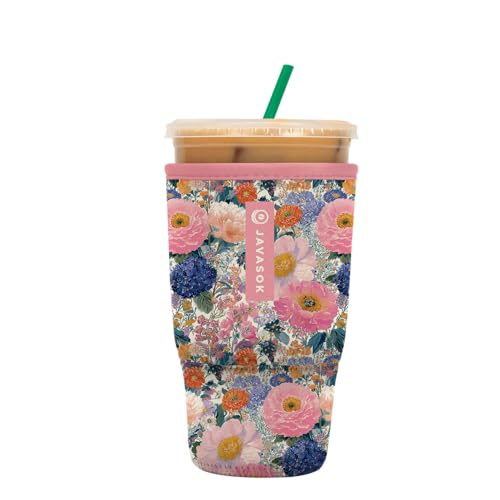 JavaSok Iced Coffee & Cold Soda Insulated Neoprene Cup Sleeve